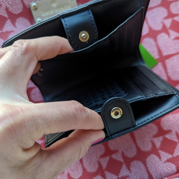Kate Spade Leather Wallet - black 🖤 - Picture 10 of 11